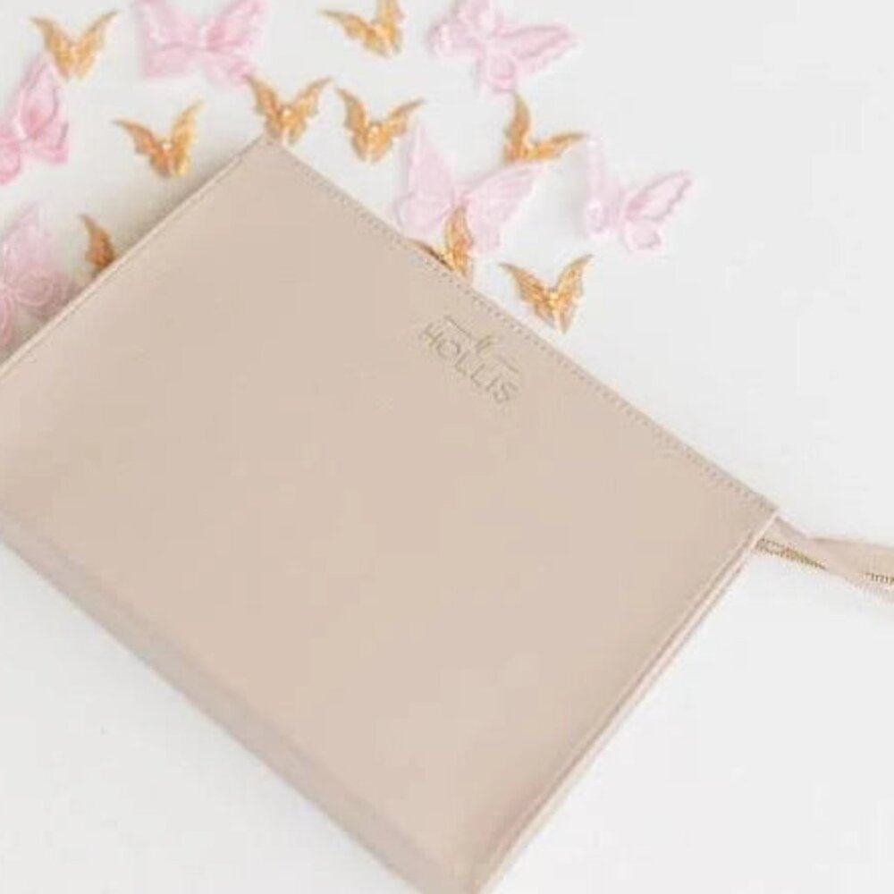 NEW Hollis Accessory Bag – Nude